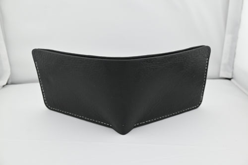 Bifold Wallet (Black on Silver)