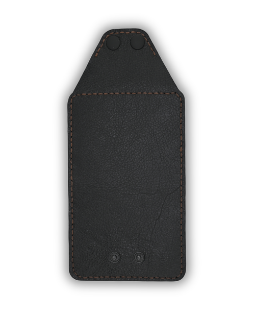 P-Minimum Wallet (Black on Brown)