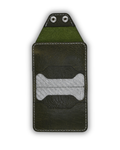 P-Minimum Wallet (Green on Silver)