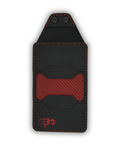 P-Minimum Wallet (Matt Black on Red)