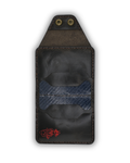 P-Minimum Wallet (Dark Brown on Dark Blue)