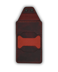 P-Minimum Wallet (Dark Red on Red)