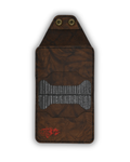 P-Minimum Wallet (Brown on Black)