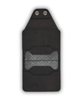 P-Minimum Wallet (Dark Plum on Black)