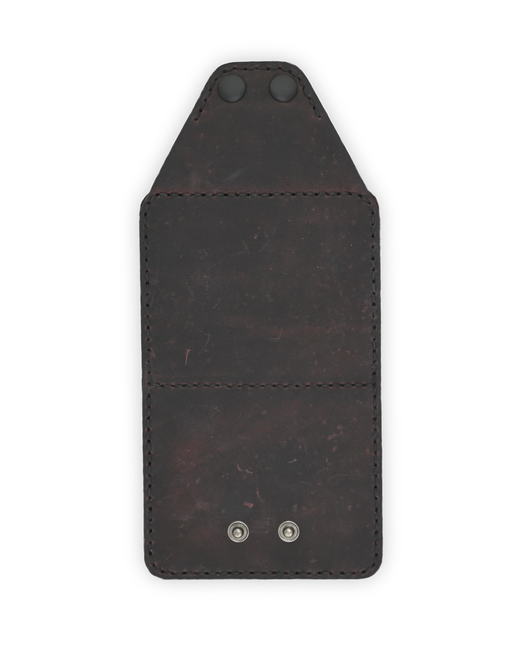 P-Minimum Wallet (Dark Plum on Black)