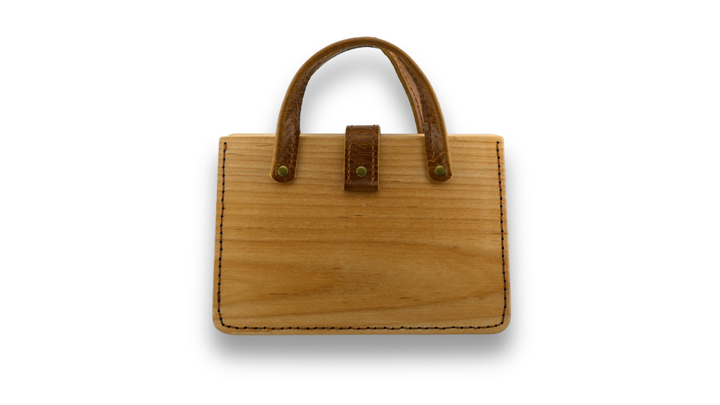 Wooden Handbag